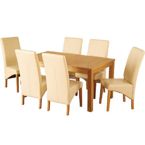 Essgruppe Samira mit 6 Stühlen von Modern You