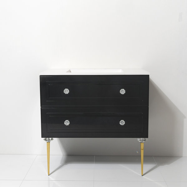 Stern 42 Single Bathroom Vanity Set by Everly Quinn