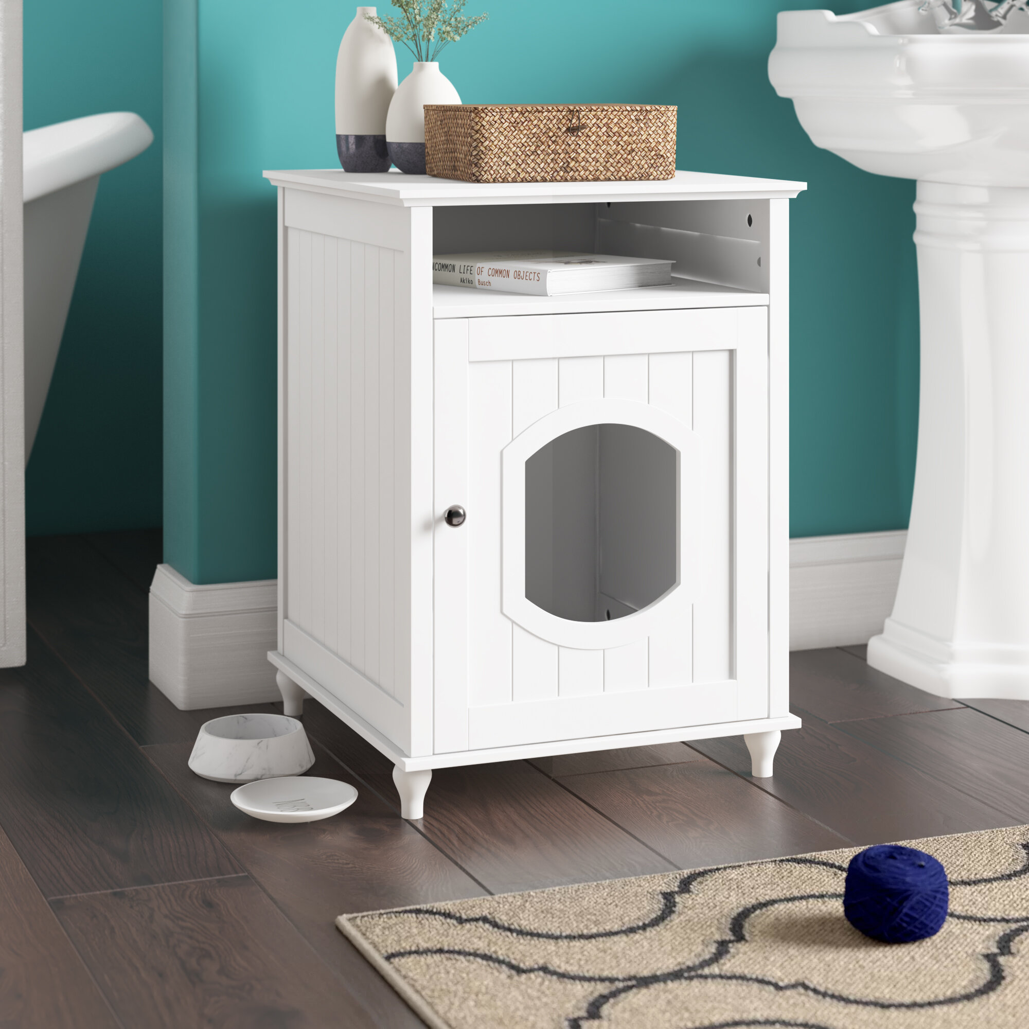 Archie Oscar Humbert Litter Box Enclosure Reviews Wayfair