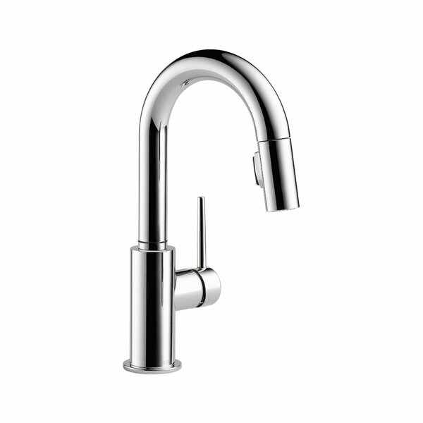 Trinsic Pull Down Bar Faucet with MagnaTite® Docking and Diamond Seal Technology by Delta
