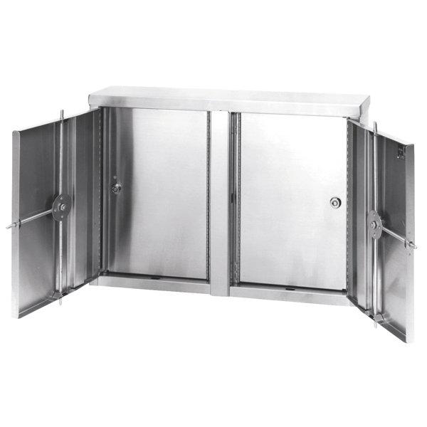 22 W x 15 H Wall Mounted Cabinet by Omnimed