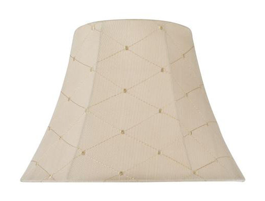 13" Fabric Bell Lamp Shade