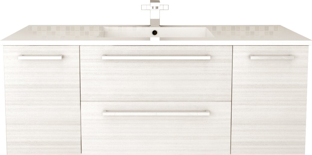 Silhouette Single Bathroom Vanity Set