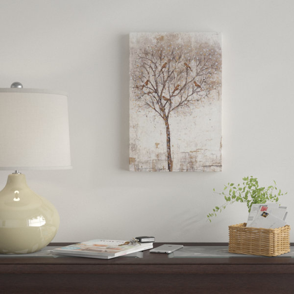 East Urban Home Tree Of Birds Ii Acrylic Painting Print On