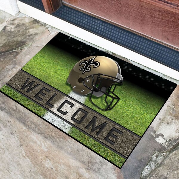 NFL Rubber Doormat by FANMATS