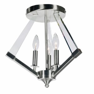 Griffin 3-Light Semi Flush Mount