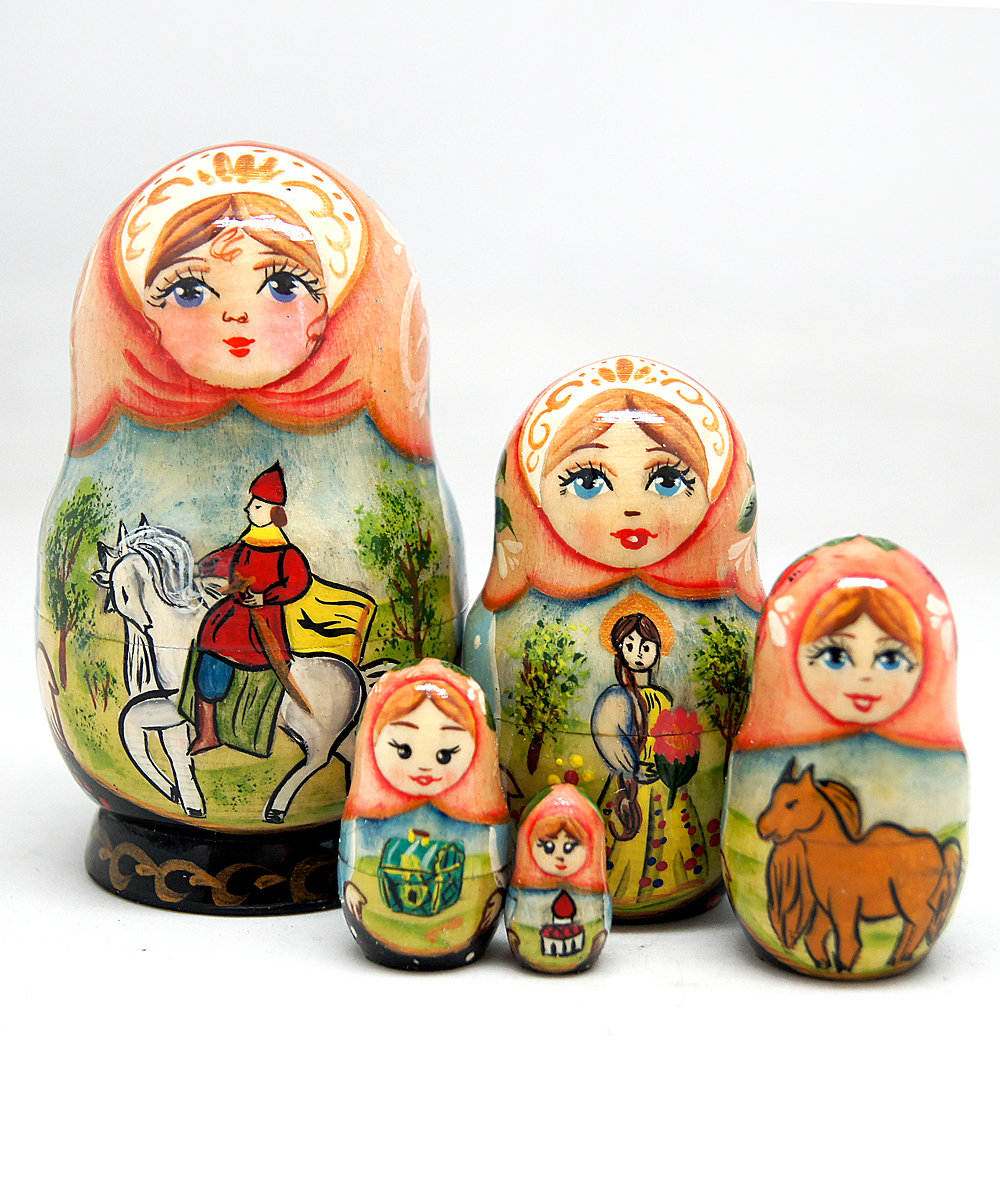 russian doll figurine