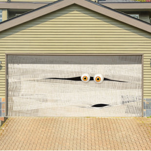 barn garage doors rustic mummy face garage door mural murals wayfair barn garage doors rustic mummy face garage door mural murals wayfair