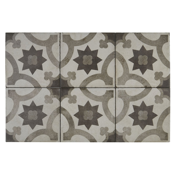 8 x 8 Porcelain Field Tile in Sole by Itona Tile