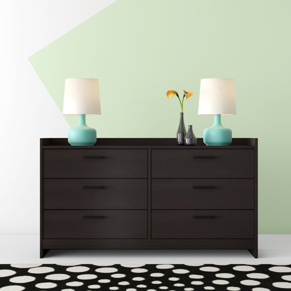 Modern Nowell 6 Drawer Double Dresser By Hashtag Home Spacial Price