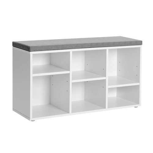 Hartland 6 Pair Shoe Storage Bench Fernleaf
