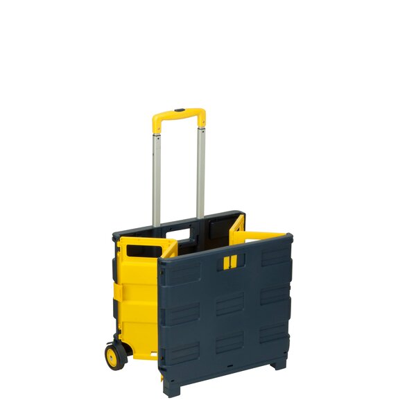 Rolling Folding Carry-All Crate Utility Cart by Honey Can Do