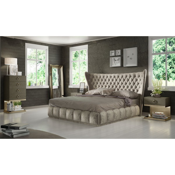 Jerri King 4 Piece Bedroom Set By Everly Quinn Best Design
