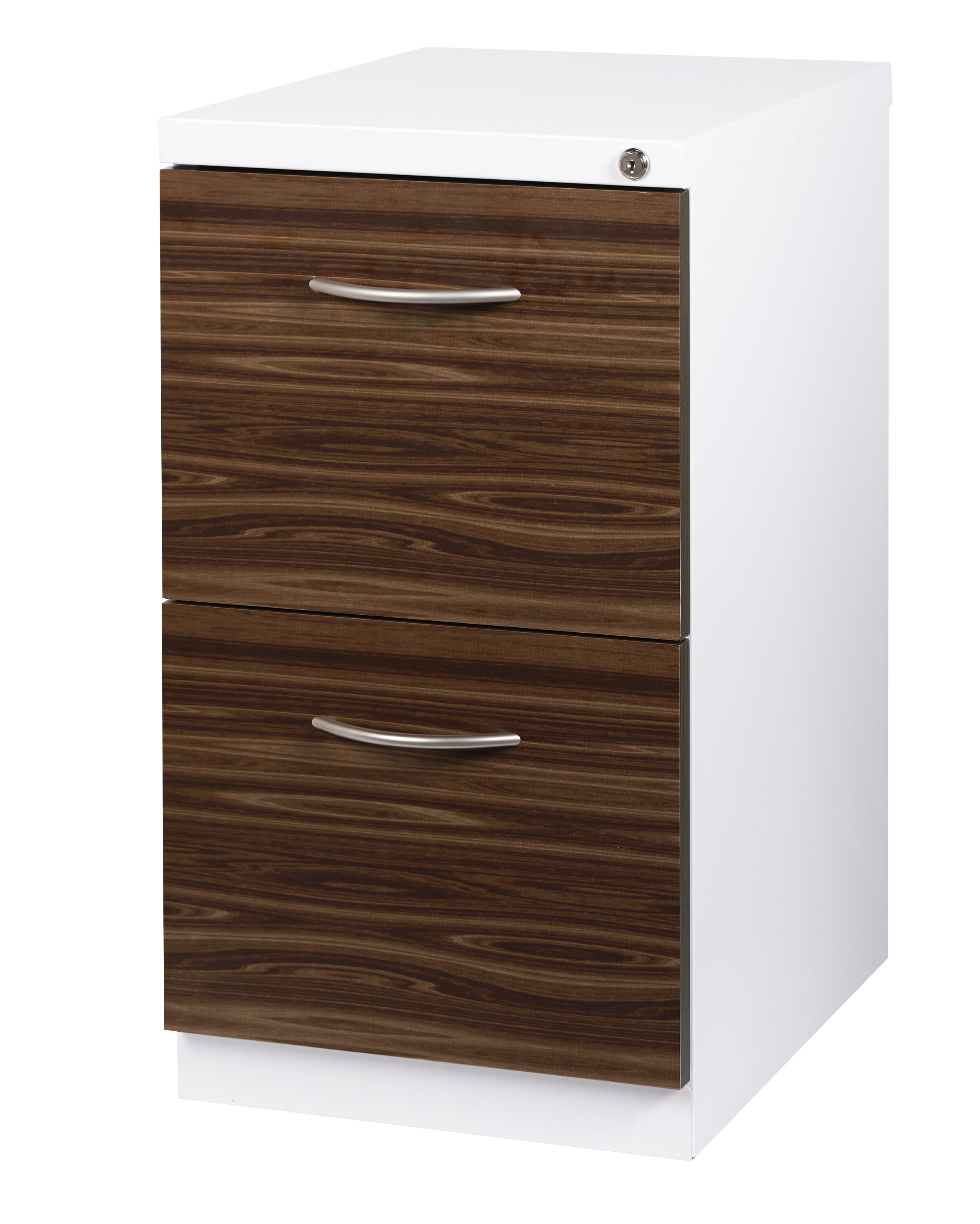 Ziegler Deep Pedestal 2 Drawer Mobile Vertical Filing Cabinet