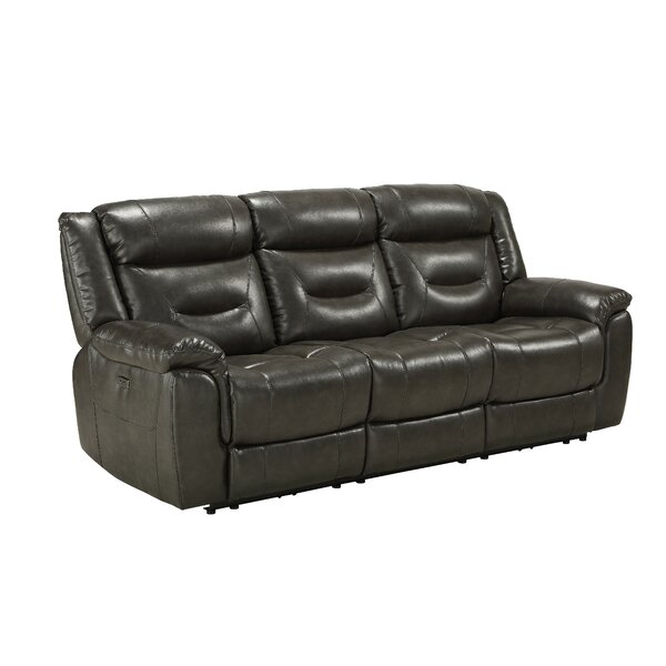 Smither Genuine Leather Reclining 87