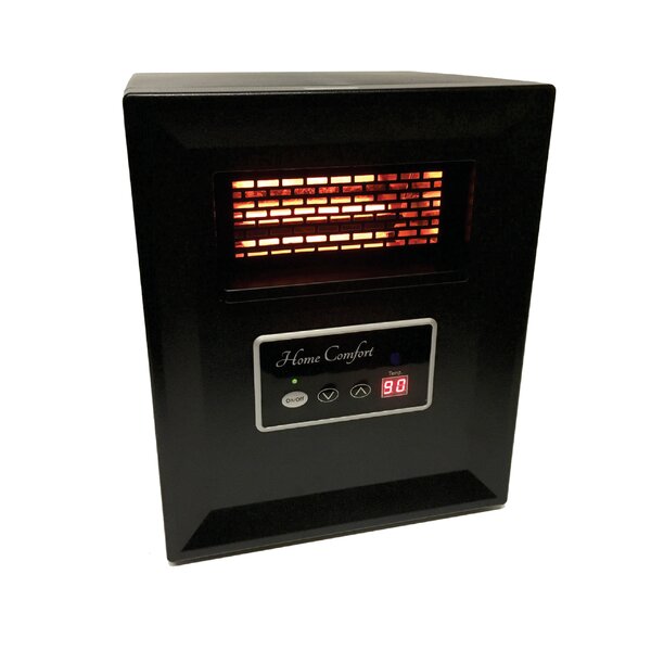 Portable 750 Watt Electric Infrared Cabinet Heater By Home Comfort