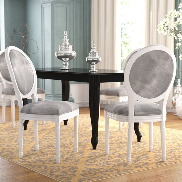 Review Jamar Velvet Upholstered Dining Chair (Set Of 2)