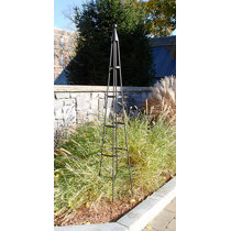 pix Rustic Garden Trellis 84-In 6 7 ft obelisk trellises you ll love
