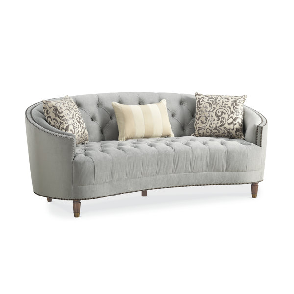 Cool Style Frederic Tufted Curved Sofa Hot Deals 55% Off