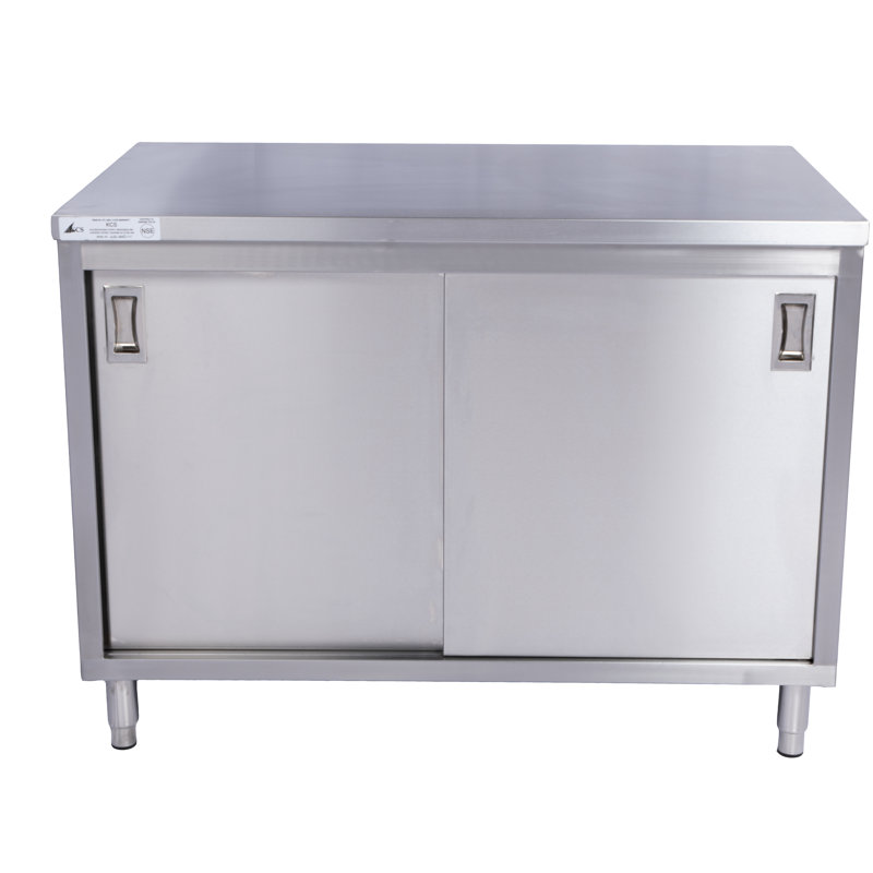 Restaurant Supply Depot Stainless Steel Enclosed Base Work Table Wayfair