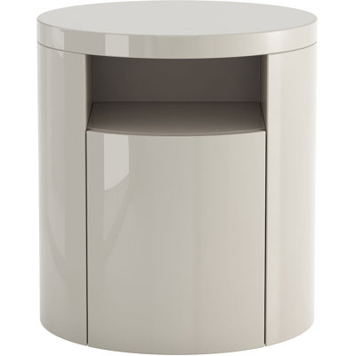 Allmodernbates 1 Drawer Nightstand Allmodern Color Glossy Chateau Gray Dailymail