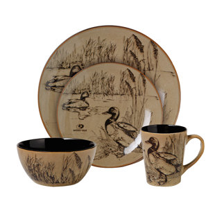 animal print dinnerware sets