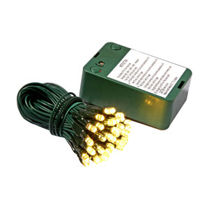 Wide Angle Timer Sensor & 50 LED Light Set