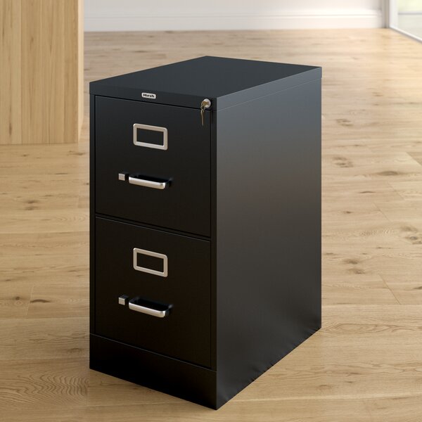 Scalzo 2 Drawer Letter-Size File Cabinet by Latitude Run