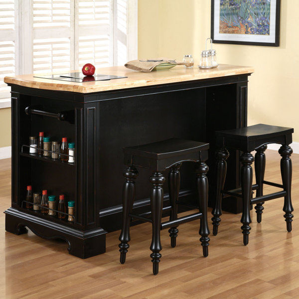 Burkhart Kitchen Island Set By Darby Home Co Bargain