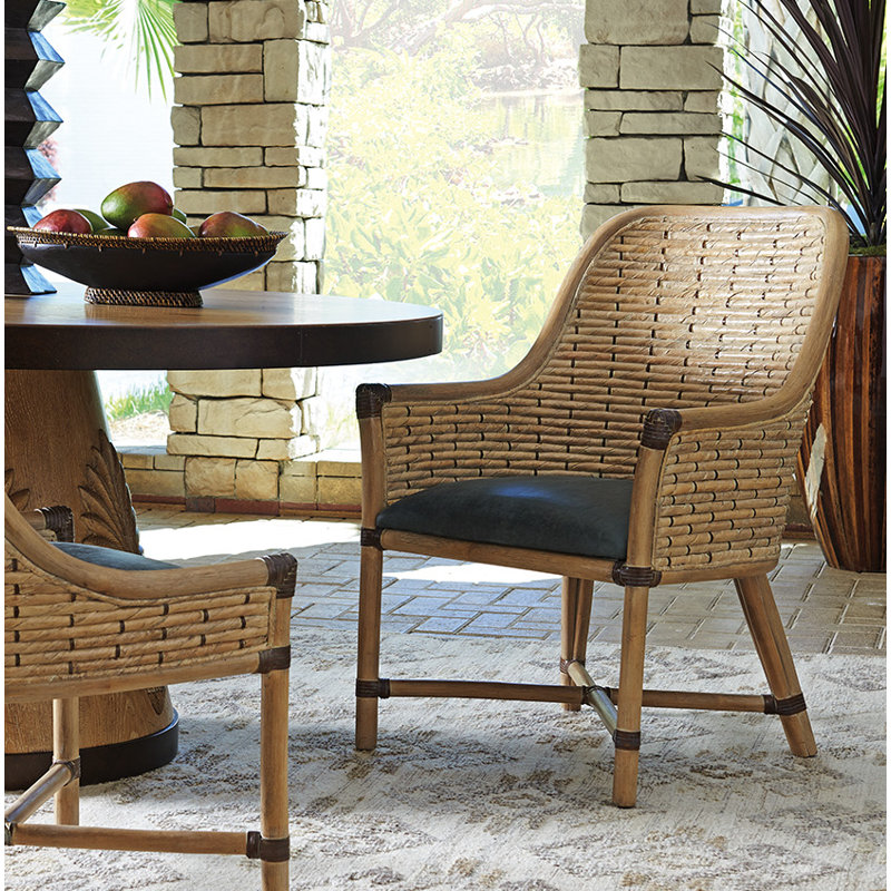 Tommy Bahama Home Los Altos Keeling Woven Upholstered Dining Chair Tommy Bahama Home Los Altos Keeling