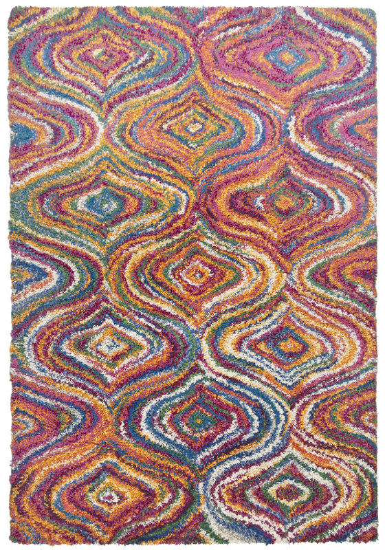 Theko Young Fashion Handwoven Orange/Yellow Rug & Reviews Wayfair.co.uk