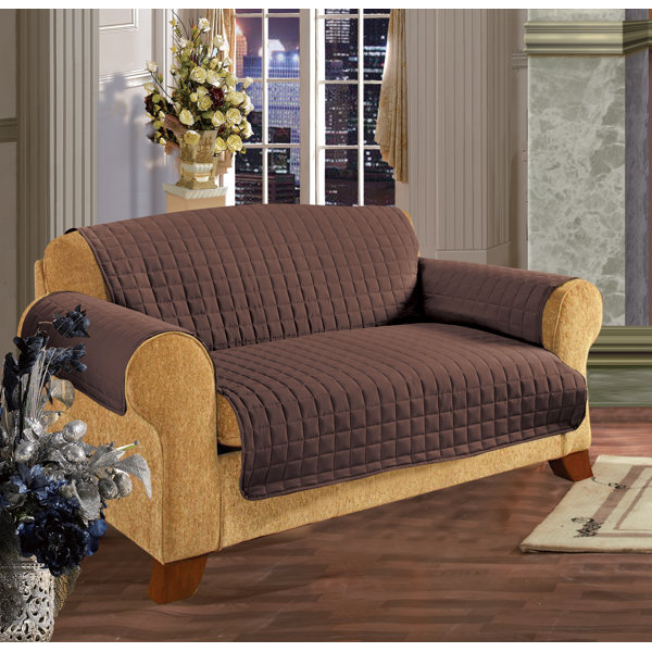 Furniture Protector Box Cushion Loveseat Slipcover