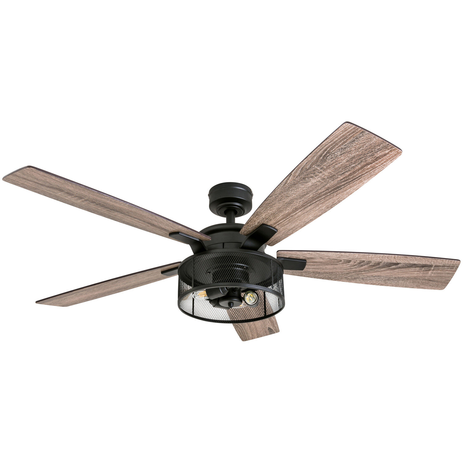 Gracie Oaks 52 Divisadero 5 Blade Standard Ceiling Fan With Remote Control And Light Kit Included Reviews Wayfair