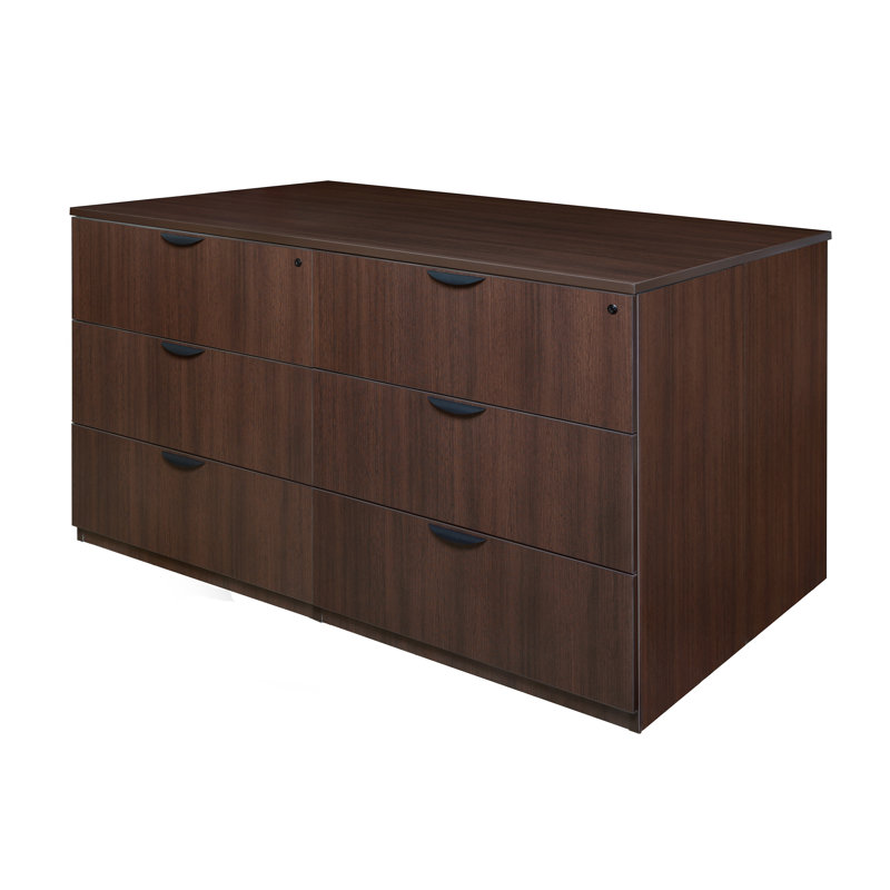 Latitude Run Linh Stand Up Quad 6 Drawer Lateral Filing Cabinet