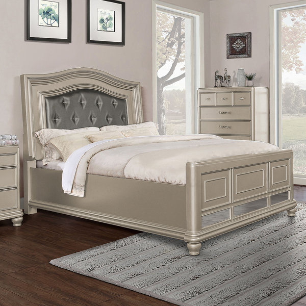 Upholstered Panel Bed By BestMasterFurniture Amazing
