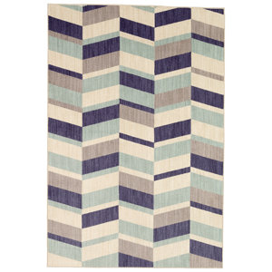 Paulette Aqua Area Rug