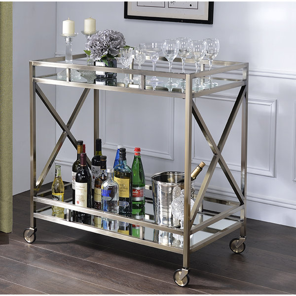 Poojari Bar Cart By Orren Ellis Cool