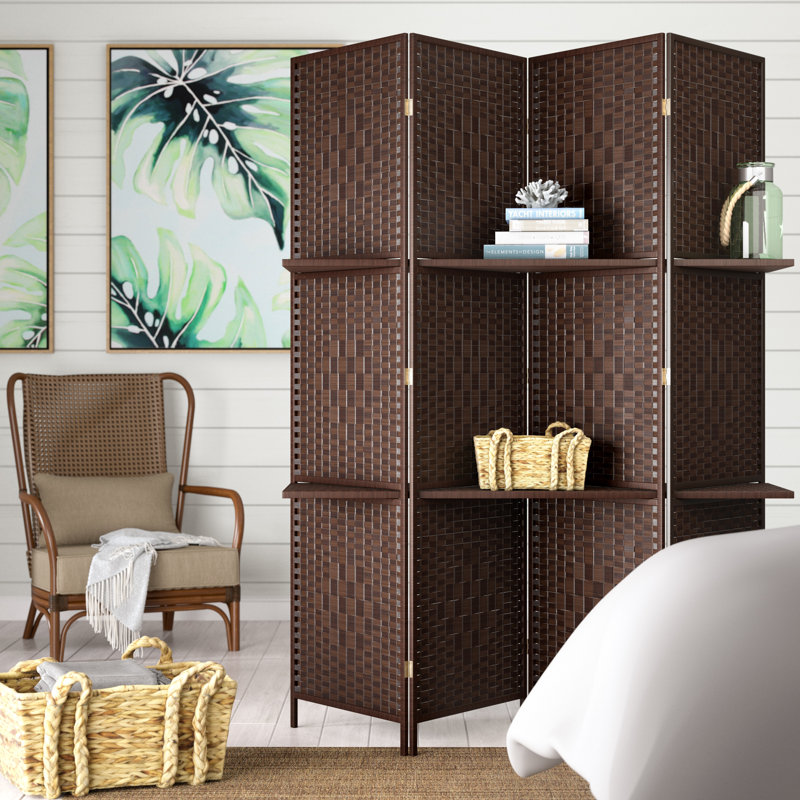 Bay Isle Home RHF 6 ft Tall (Extra Wide) Diamond Weave ...