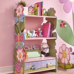 childrens bookcase with storage