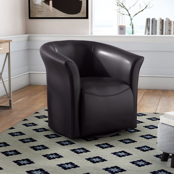 Elisha Swivel Barrel Chair By Wade Logan Best Choices