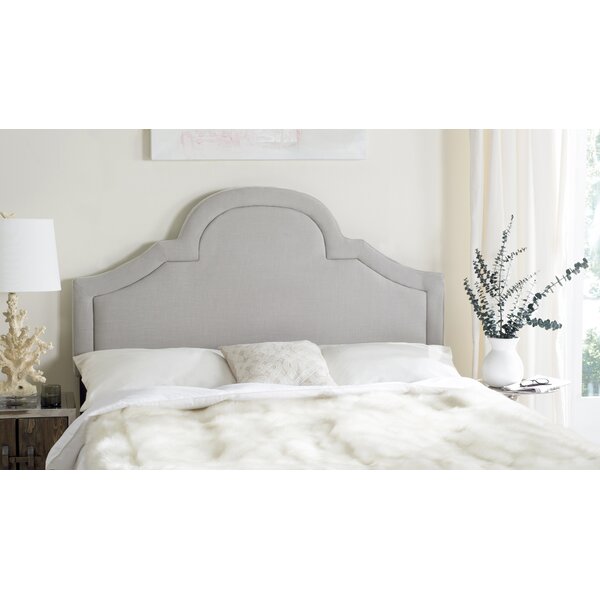 Kerstin Arched Upholstered Panel Headboard by Safavieh