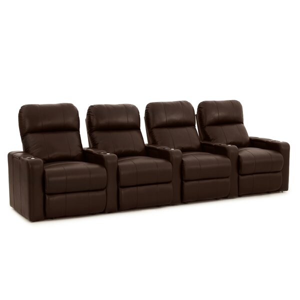 Contemporary Home Theater Row Seating (Row Of 4) By Latitude Run