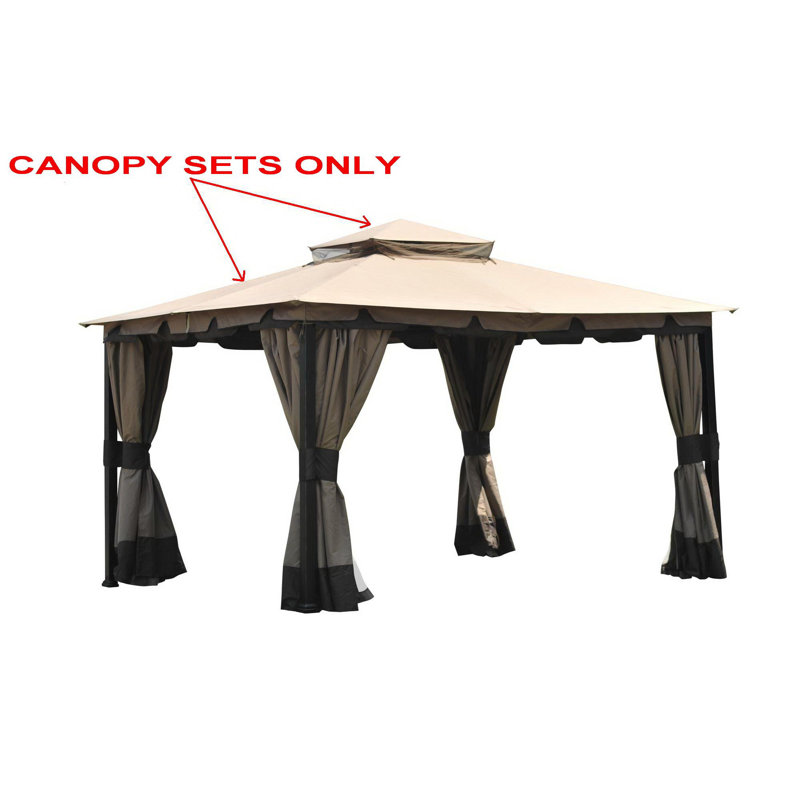 Sunjoy Replacement Canopy For Monterey Gazebo Wayfair Replacement Canopy For Monterey Gazebo