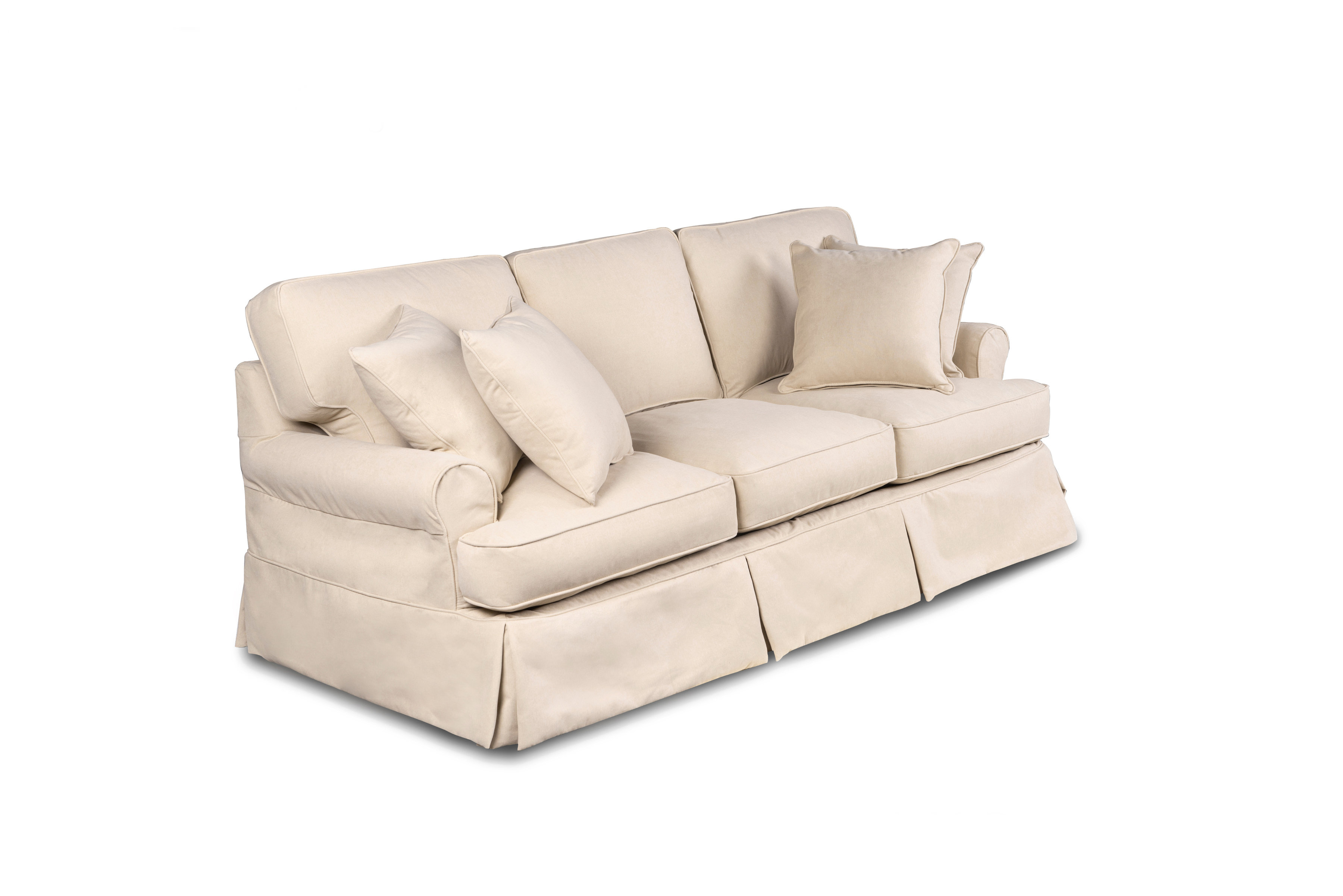 Laurel Foundry Modern Farmhouse Telluride T Cushion Sofa Slipcover Telluride T Cushion Sofa Slipcover