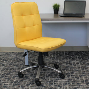 yellow office chairs you'll love | wayfair yellow office chairs you'll love | wayfair