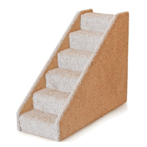 Small Solid Side 6 Step Pet Stair