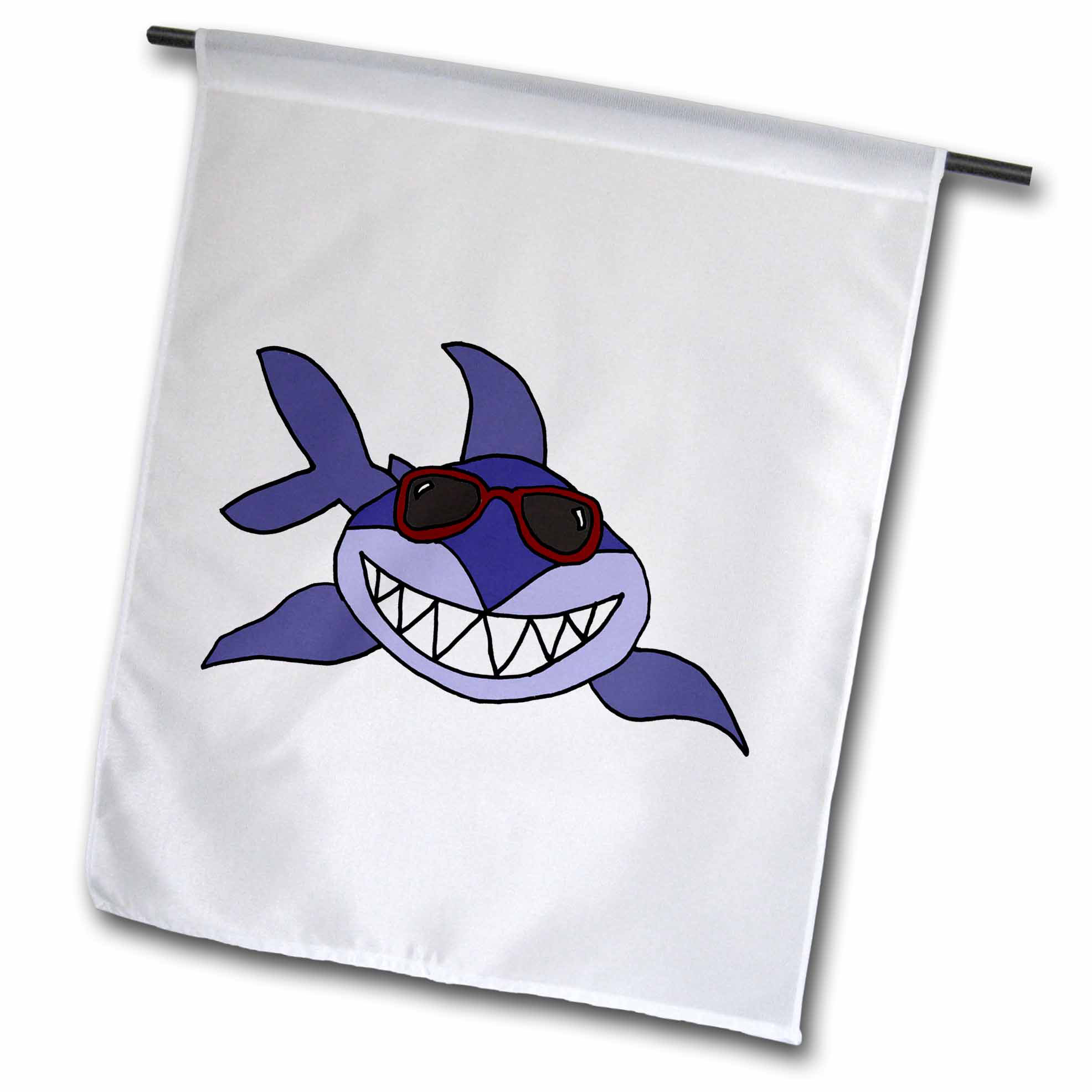 shark wearing sunglasses