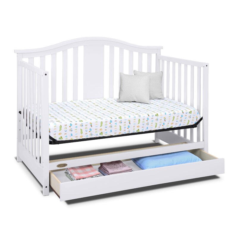 graco solano 4 in 1 convertible crib with drawer