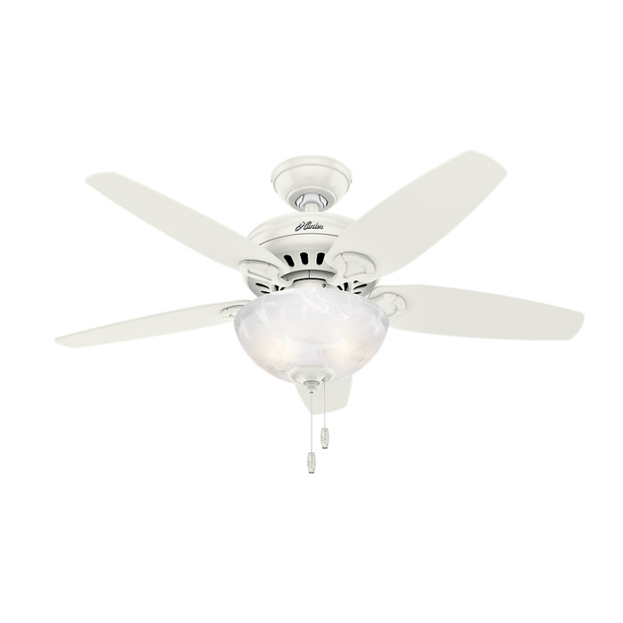 Hunter Fan 44 Cedar Park 5 Blade Ceiling Fan Light Kit Included