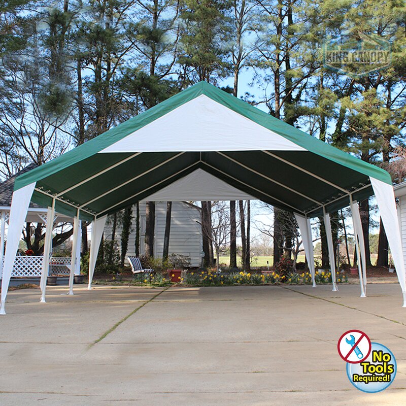 King Canopy 20 Ft. W x 20 Ft. D Steel Party Tent & Reviews | Wayfair